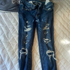 Blue skinny jeans | Extra small